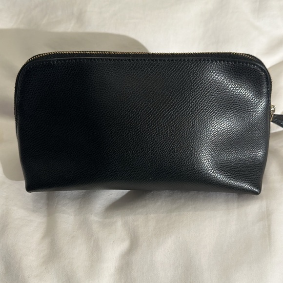 COACH LEATHER COSMETIC BAG - Picture 3 of 7